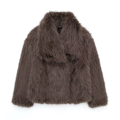 RogéClothing Winter Faux Fur Coat