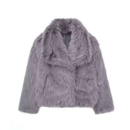 RogéClothing Winter Faux Fur Coat