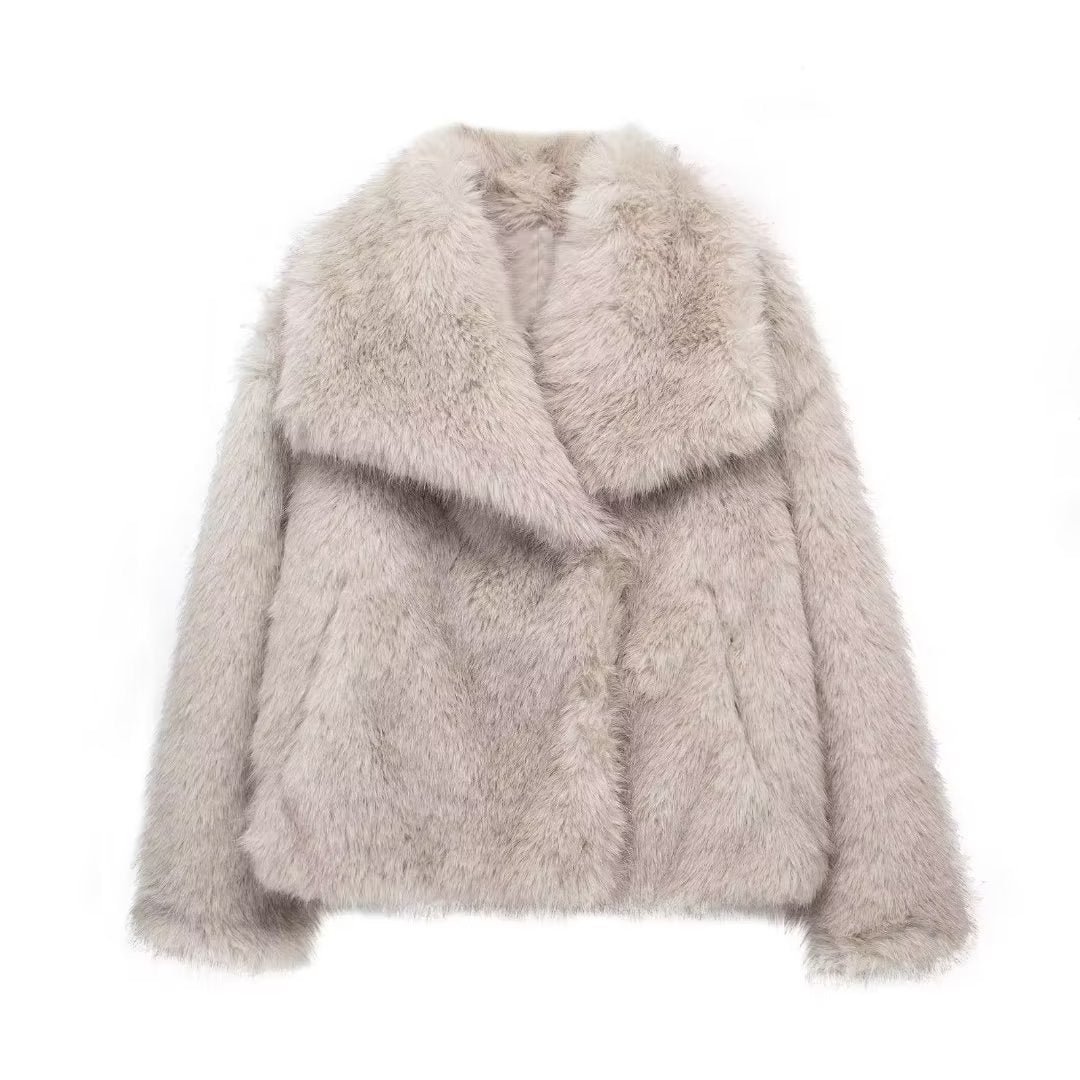 RogéClothing Winter Faux Fur Coat